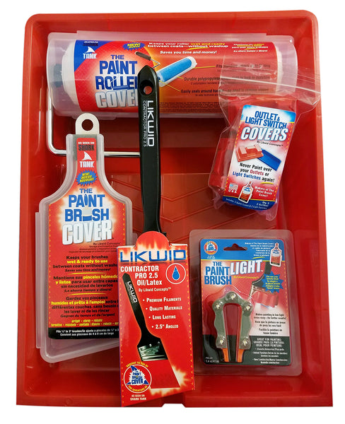 Paint Brush Cover and Paint Roller Cover - As Seen On Shark Tank