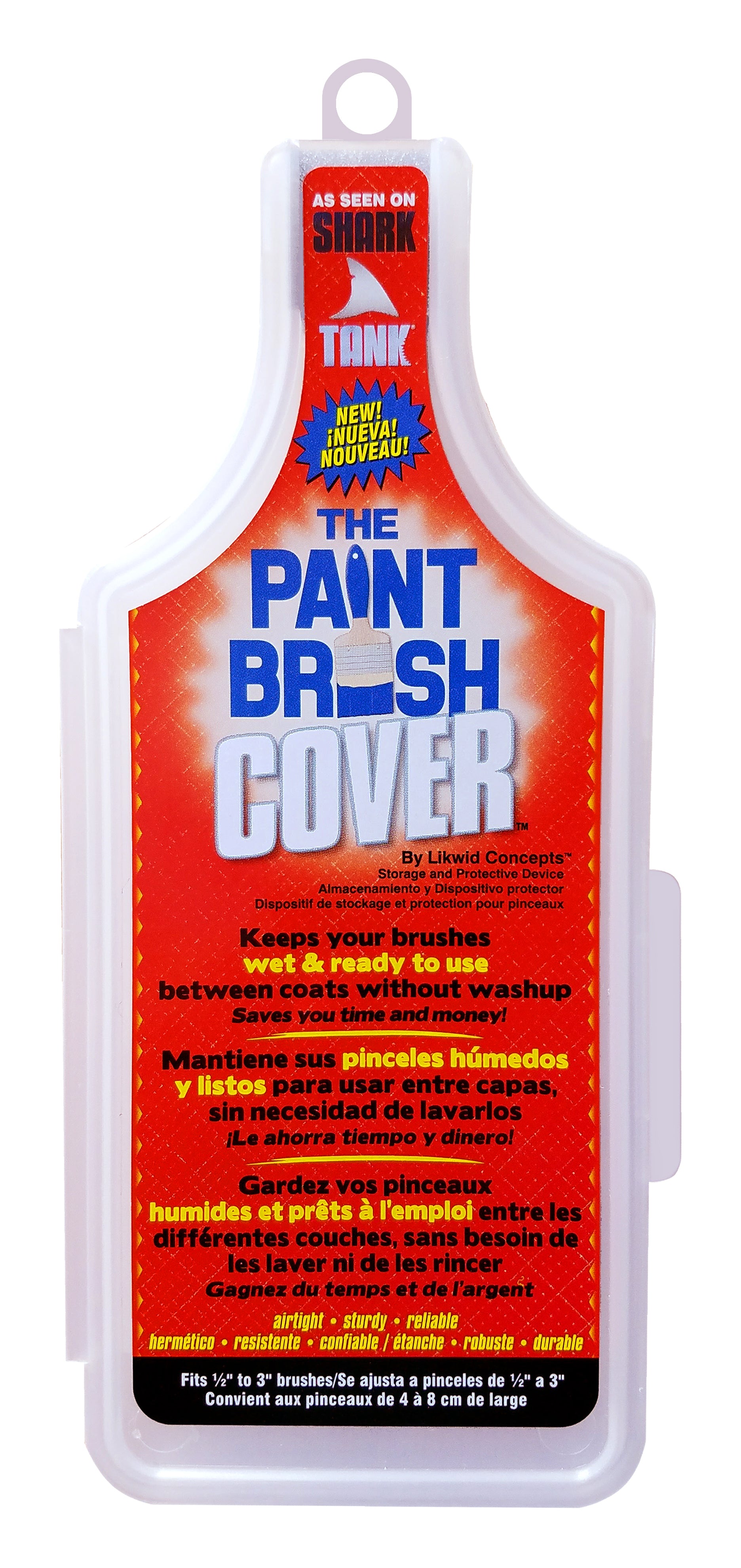 Paint Brush Cover Professional Painting Brush Holder/Case Holds 1